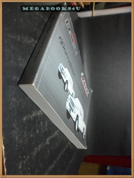 คู่มือการใช้รถ ISUZU D-MAX สภาพดี