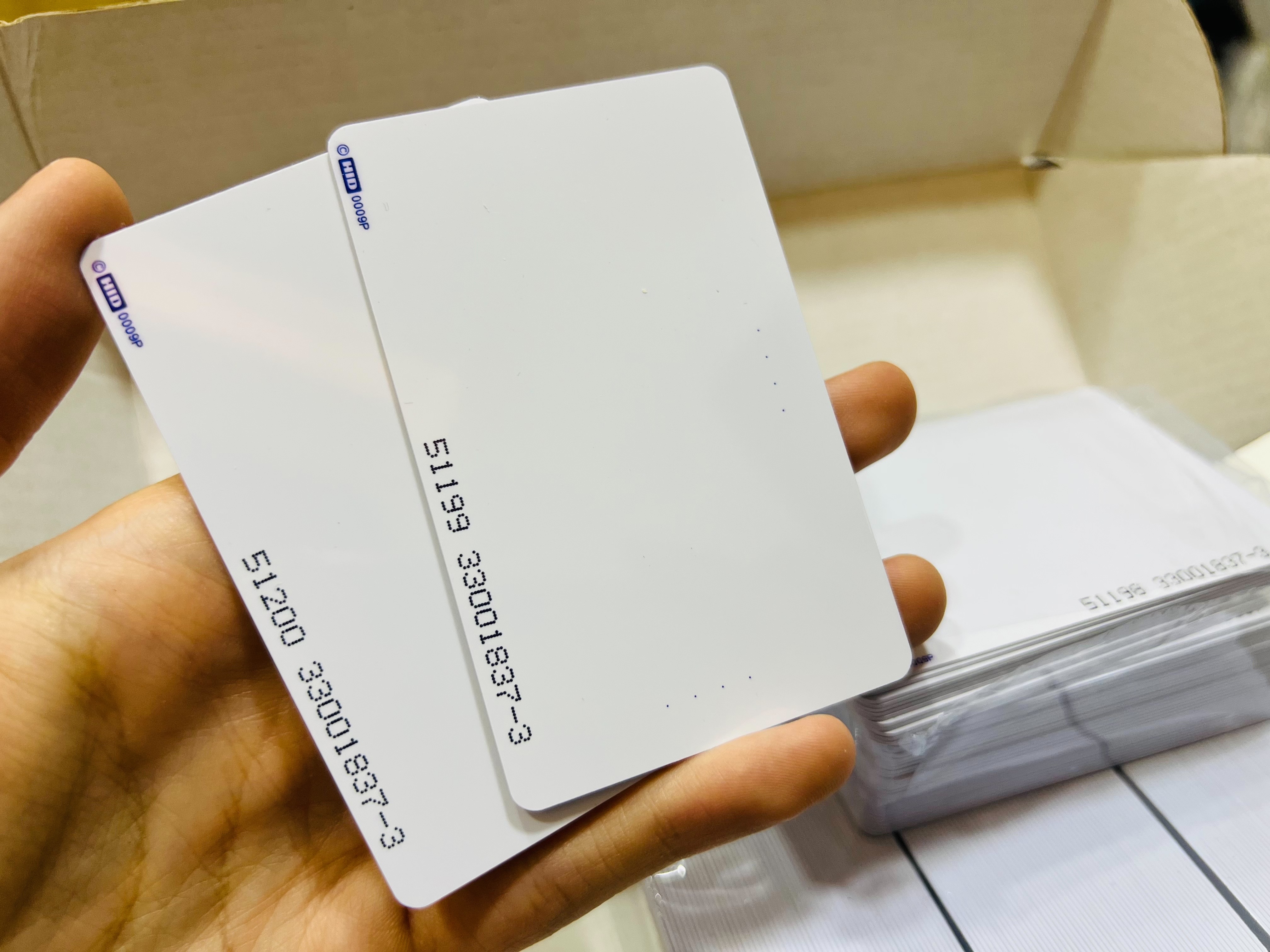 บัตรคีย์การ์ด HID ProxCard ®II (คลื่น 125khz) (แบบบาง)