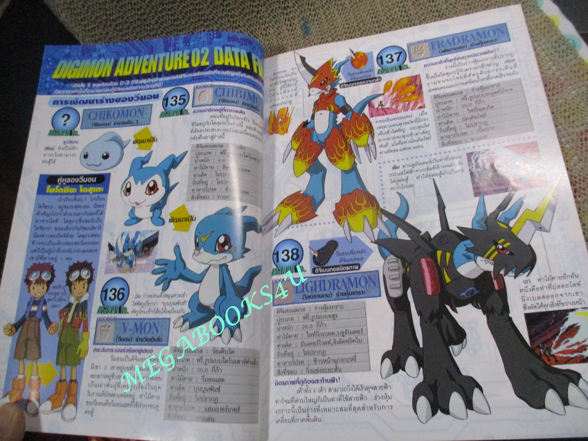 ทีวีแมกกาซีน ฉบับที่119 /2545 DIGIMON 02