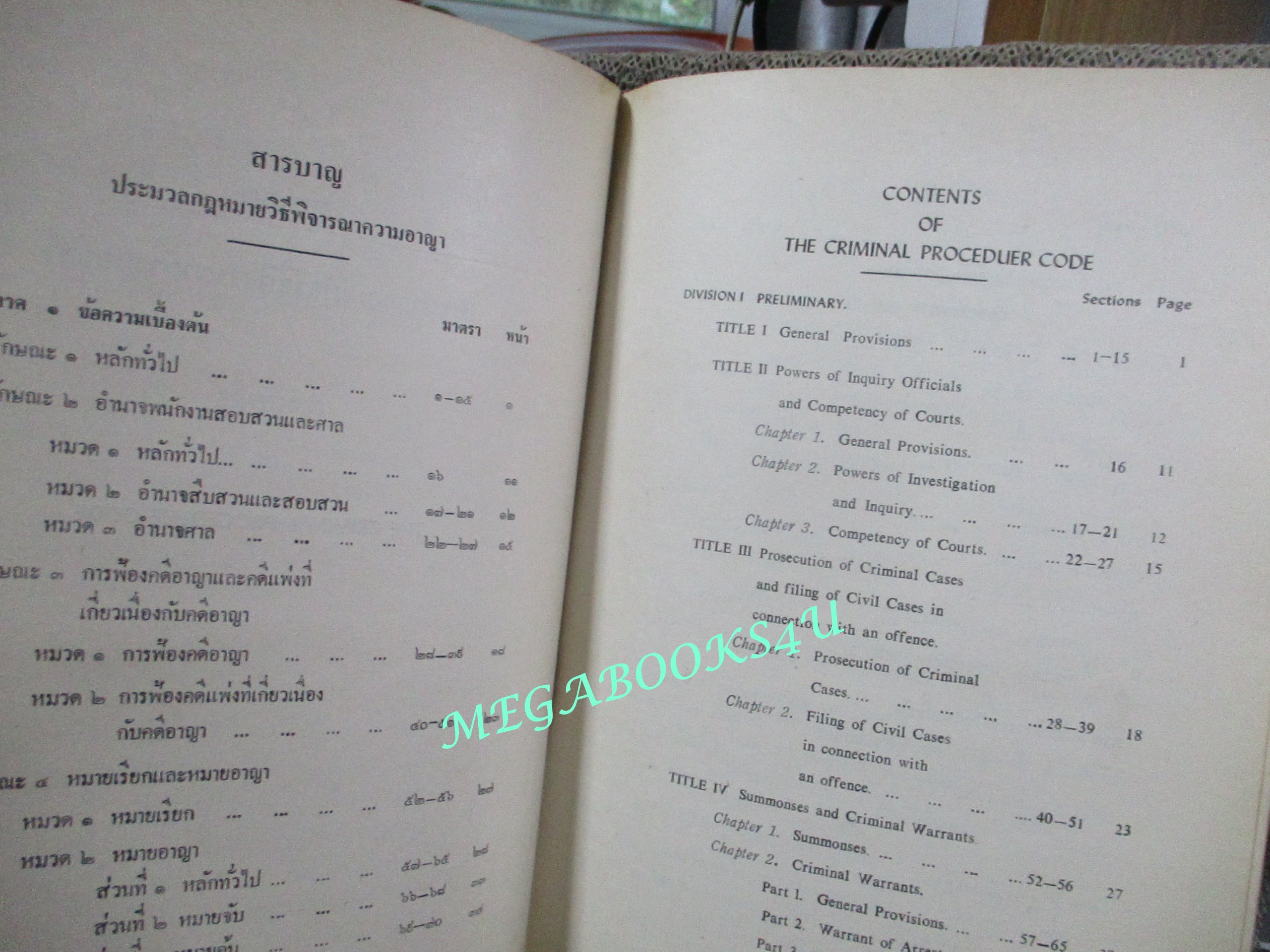 ประมวล กฎหมายวิธีพิจารณาความอาญา โดย สุชาติ จิวะชาติ / แผ่นรองปก และ เนื้อหาข้างในส่วนมากมีเขียนบันทึกไว้