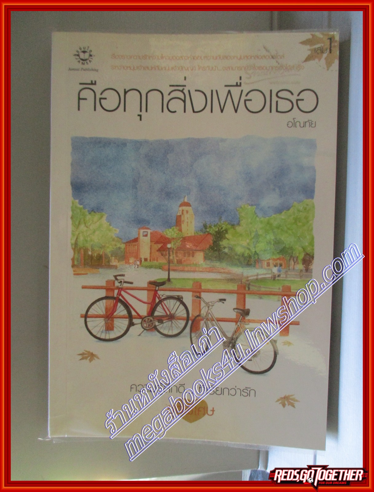 คือทุกสิ่งเพื่อเธอ เล่ม 1 โดย อโณทัย สนพ.แจ่มใส (มือสอง) (สภาพ85-95%)