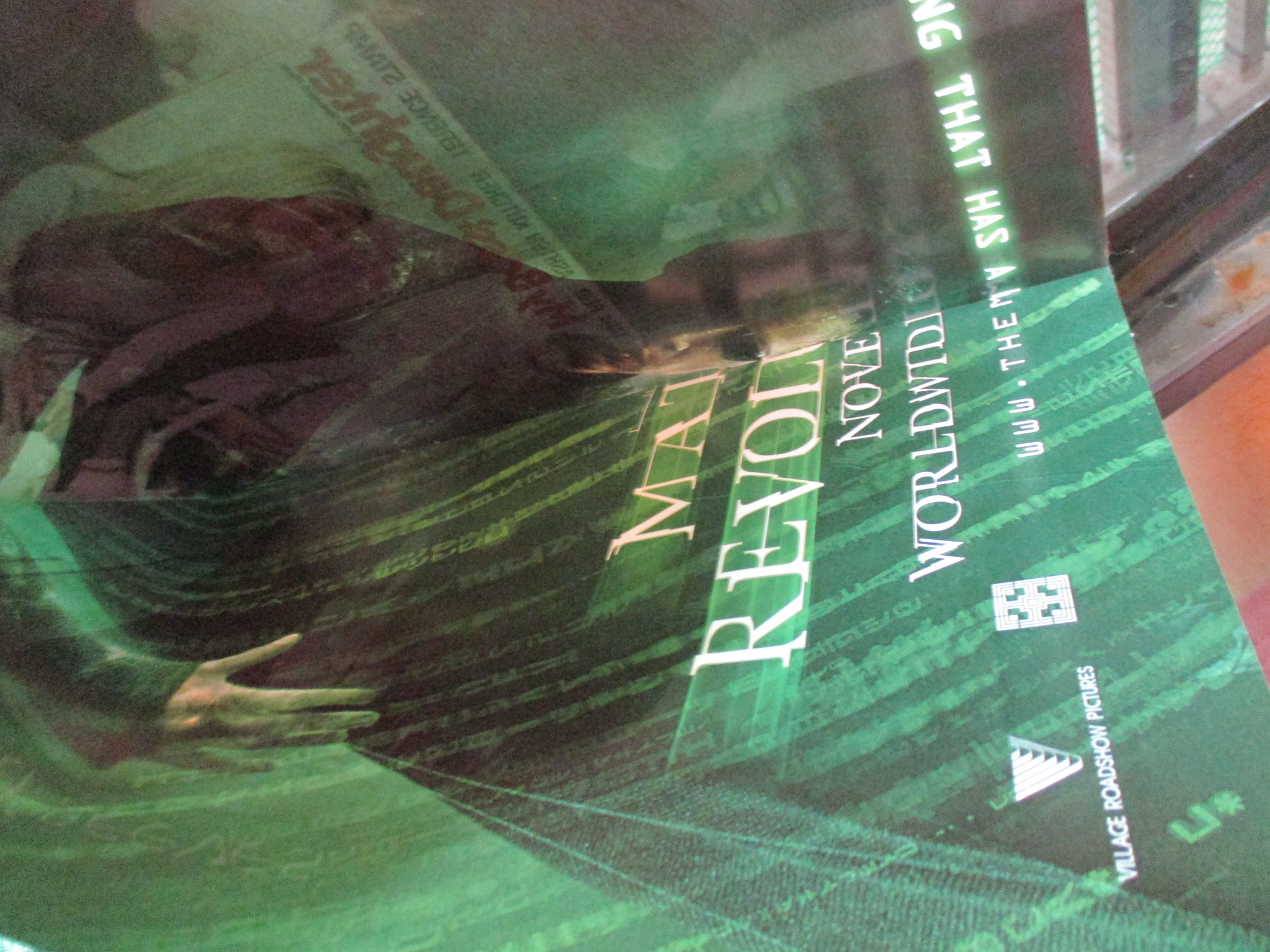 นิตยสารเอนเตอร์เทน Entertain ฉบับที่0747 ปี2546 ปก MY BOSS DAUGHTER โปสเตอร์เรื่อง MATRIX