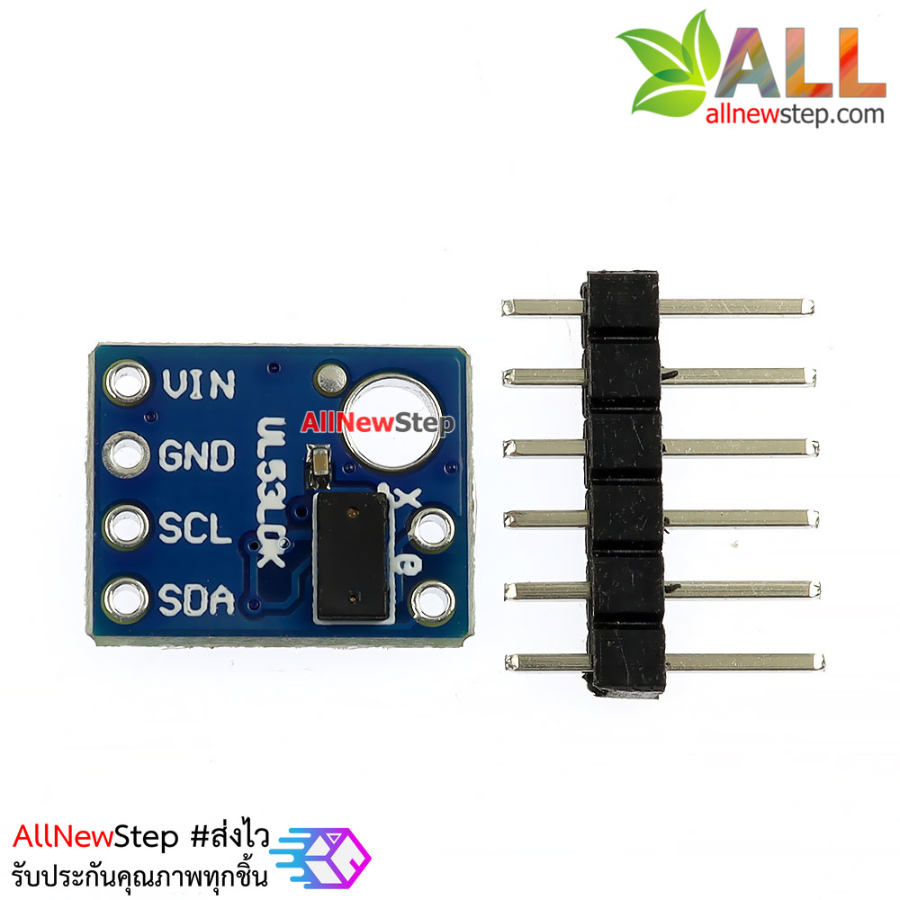 GY-VL53L0X GY-530 VL53L0X Laser ranging and gesture เลเซอร์วัดระยะทางและตรวจจับท่าทาง วัดระยะทาง 0.3-1.2 เมตร