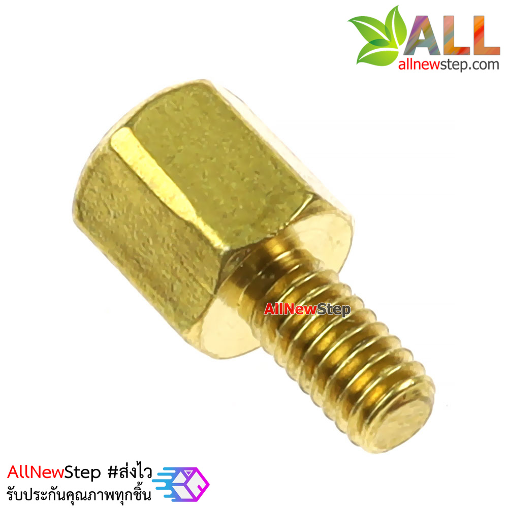 น็อต m2.5 5+5mm