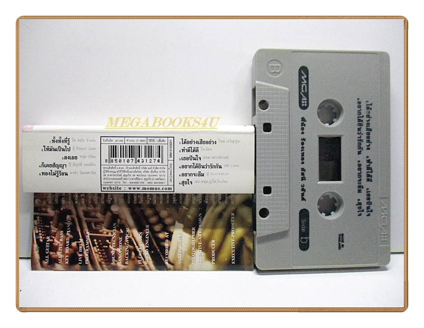 เทปเพลงเพื่อชีวิต อัสนี-วสันต์ ชุดลงเอย