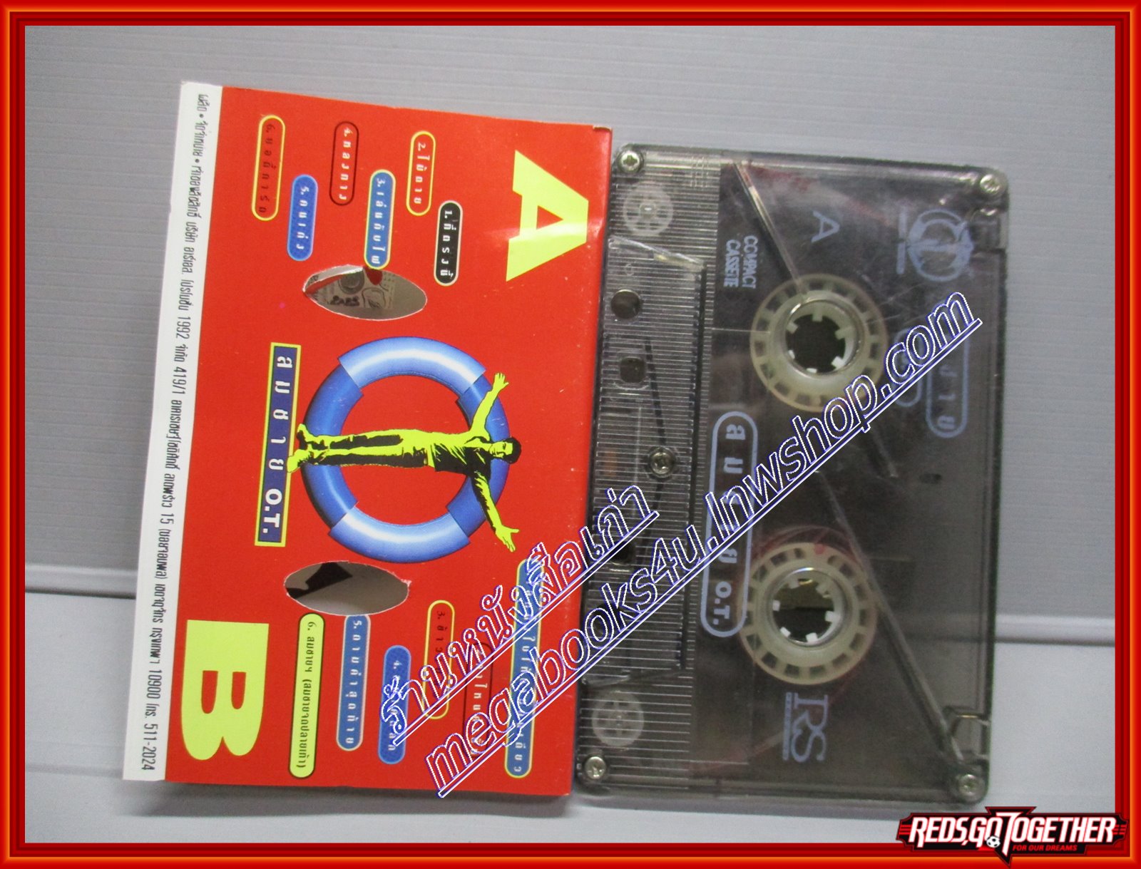 เทปเพลงไทยสากล เต๋า สมชาย เข็มกลัด อัลบั้ม O.T.