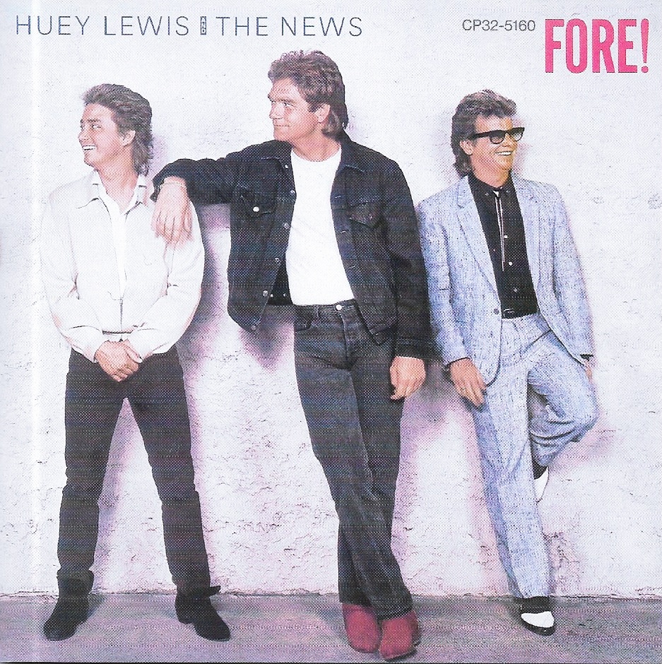 Used CD,Huey Lewis & The News - Fore! (A+)(1986)(Japan)