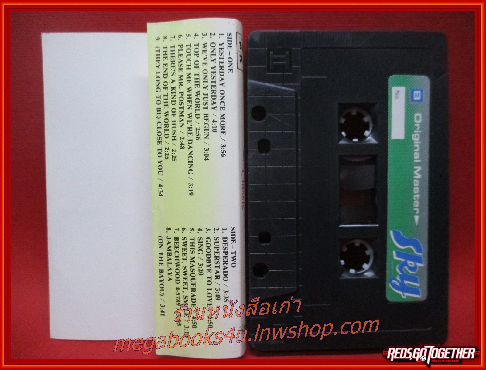 เทปเพลงสากล CARPENTERS อัลบั้ม CLASSIC