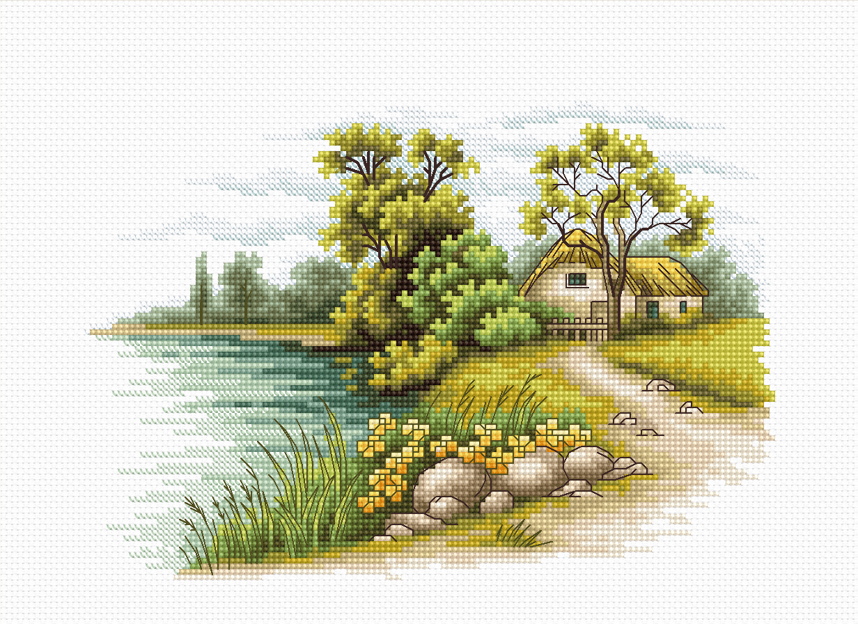 Luca-S Landscape with a Lake