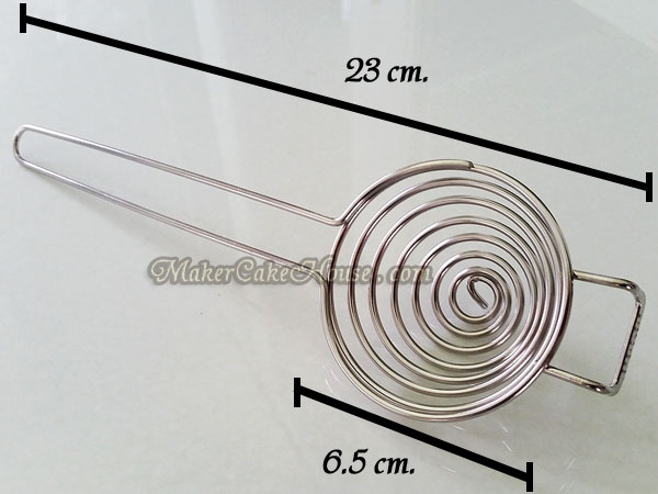ช้อนแยกไข่ขาวไข่แดงสแตนเลส