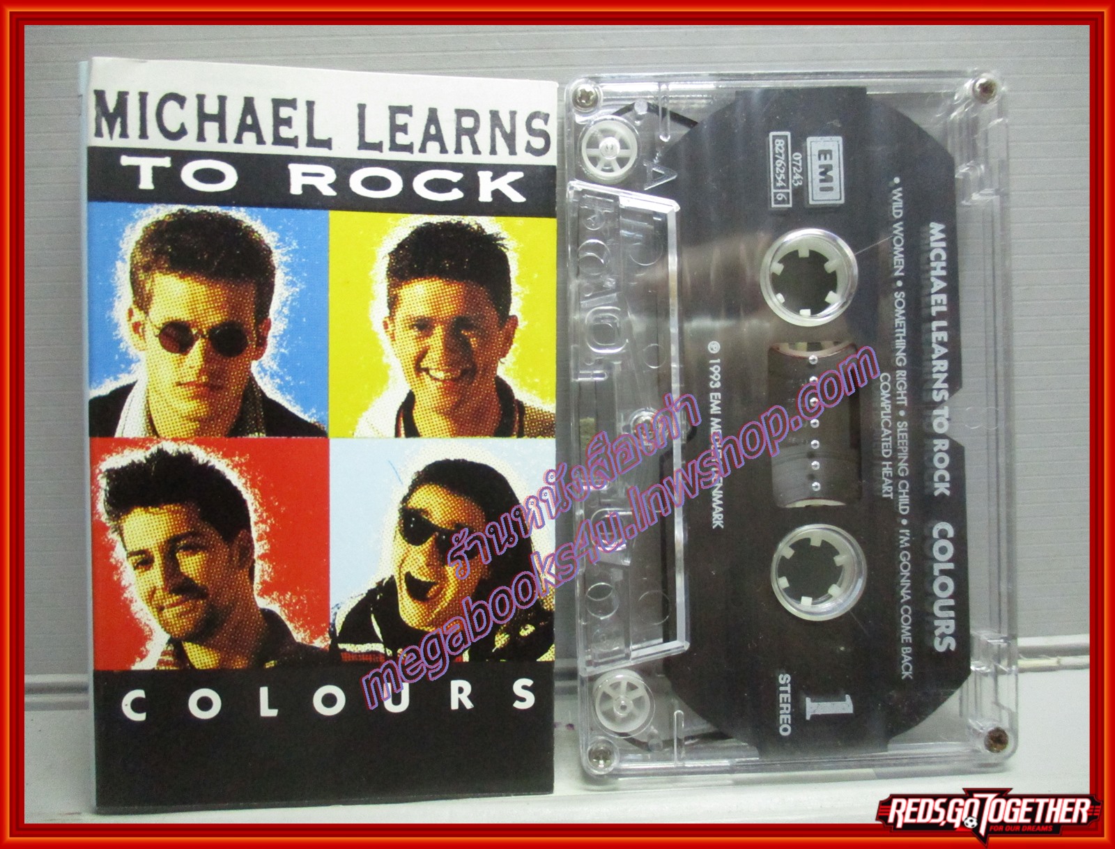เทปเพลงสากล MICHAEL LEARNS TO ROCK อัลบั้ม COLOURS