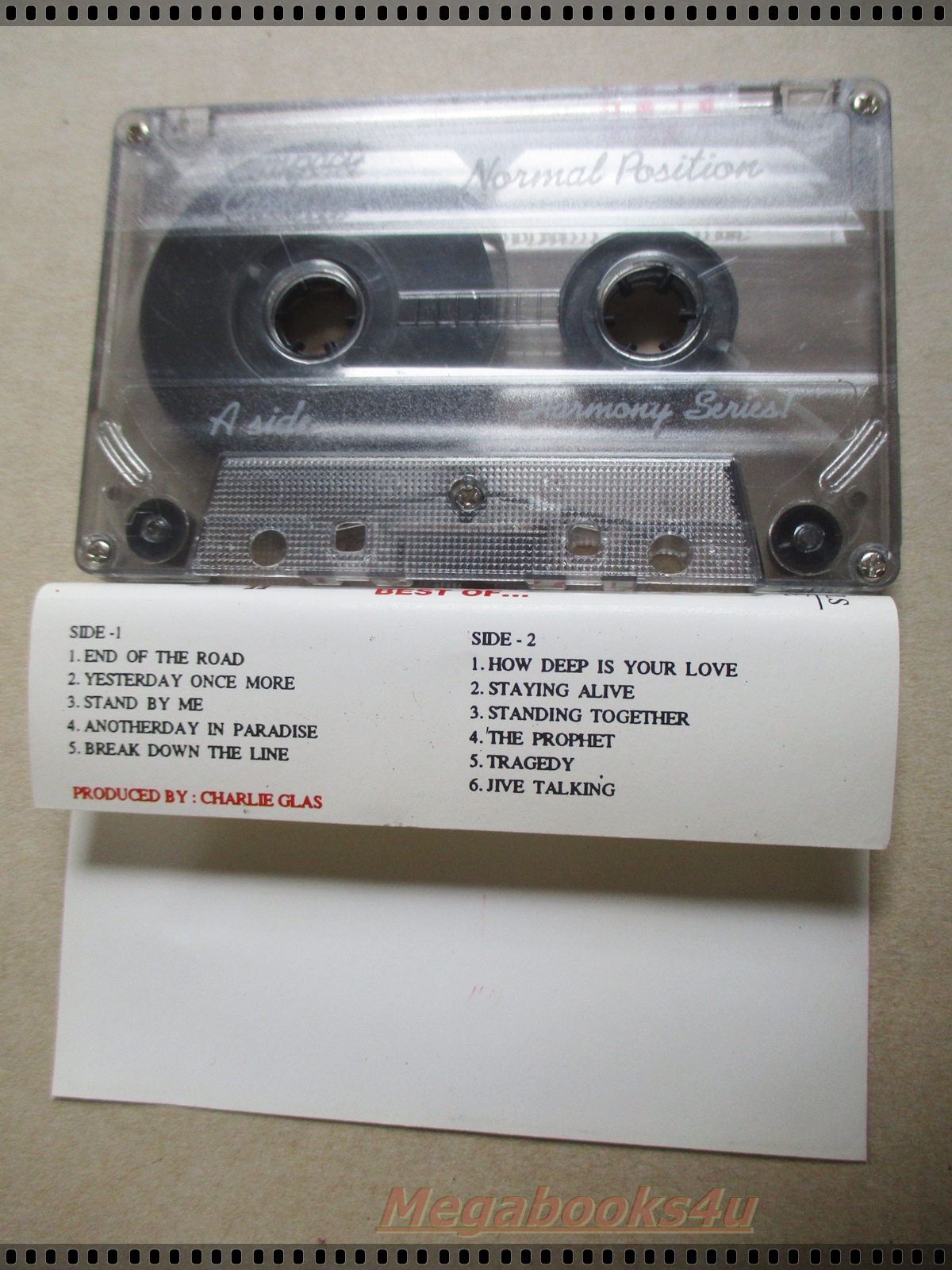 ขายเทปเพลงสากลเก่า BEST OF JAM TRONIK