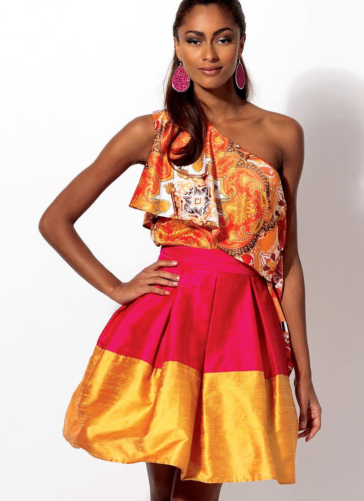 แพทเทิร์นตัดกระโปรง McCalls 6706