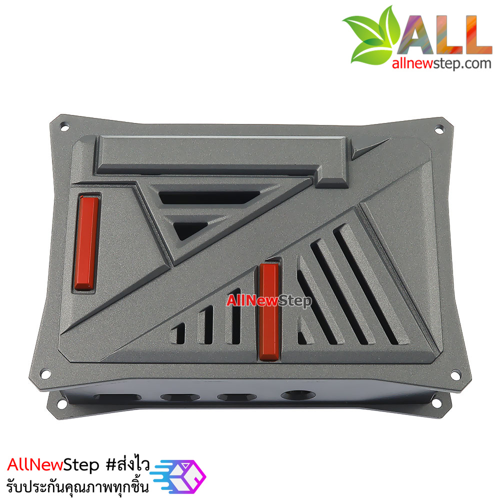 เคส Raspberry Pi4 สีขาวดำ