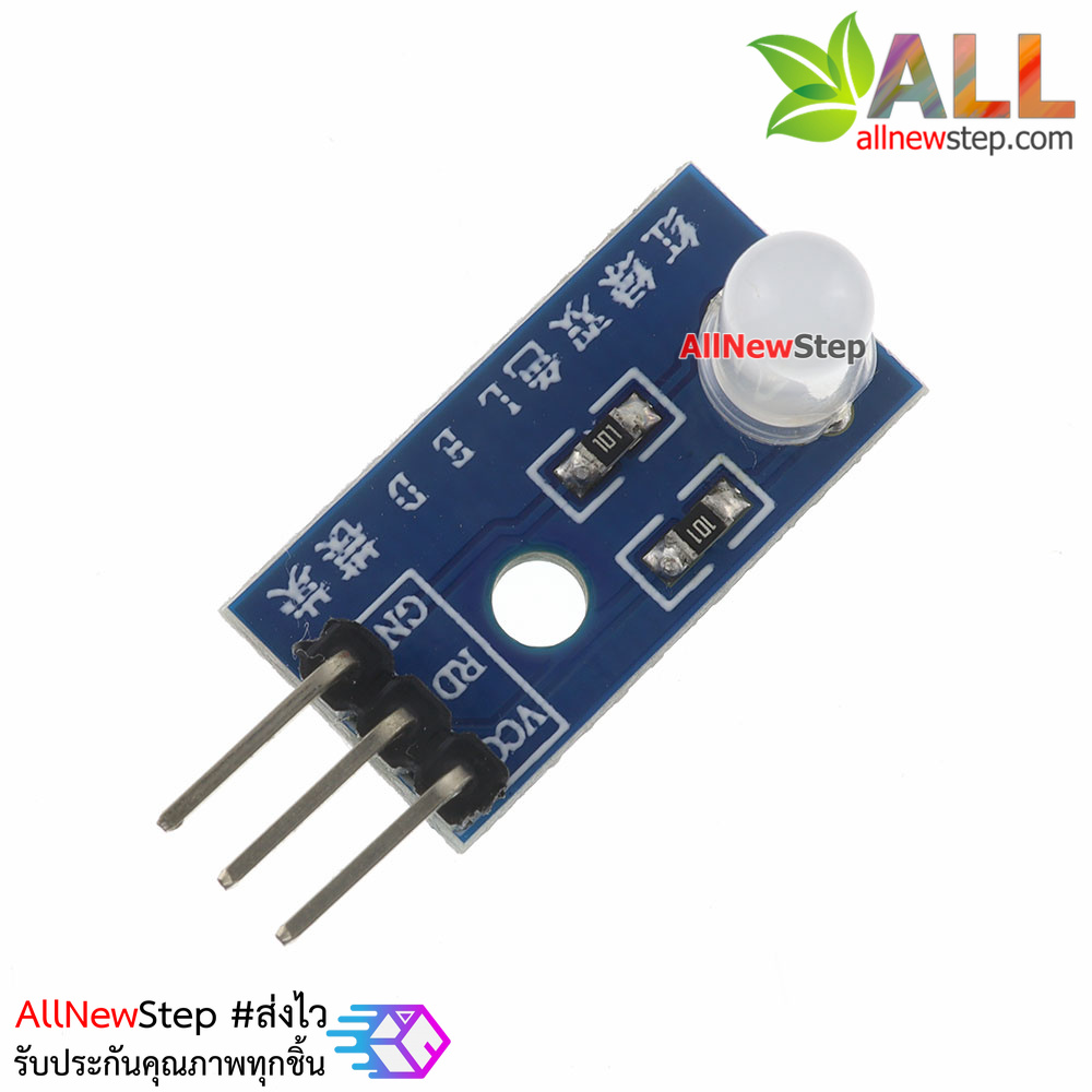 โมดูล led 5mm สีเขียวแดง led 2 สี