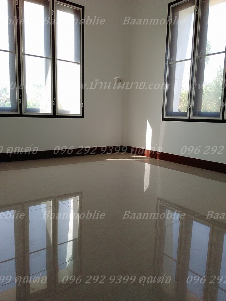 บ้านโมเดิร์นขนาด 8*7.5 ระเบียง 1.5*5 เมตร (3ห้องนอน 2ห้องน้ำ 1ห้องนั่งเล่น 1ห้องครัว)