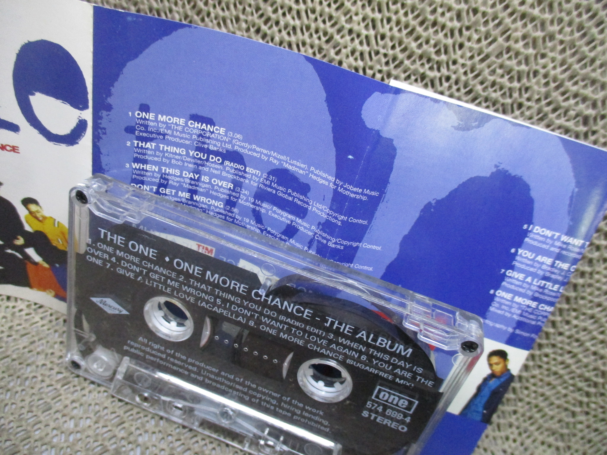 เทปเพลงสากล THE ONE - One More Chance