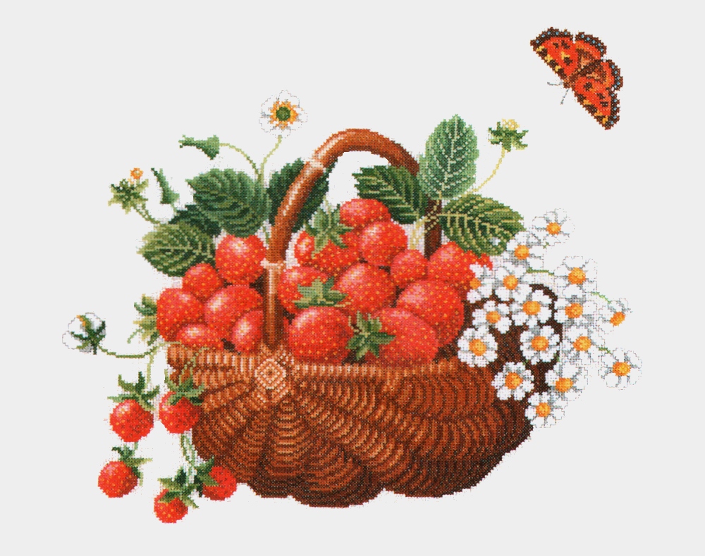 Eva Rosenstand ชุดปัก Strawberry Basket