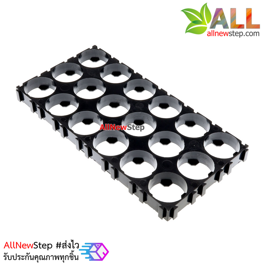 18650 lithium battery bracket 18 ช่อง