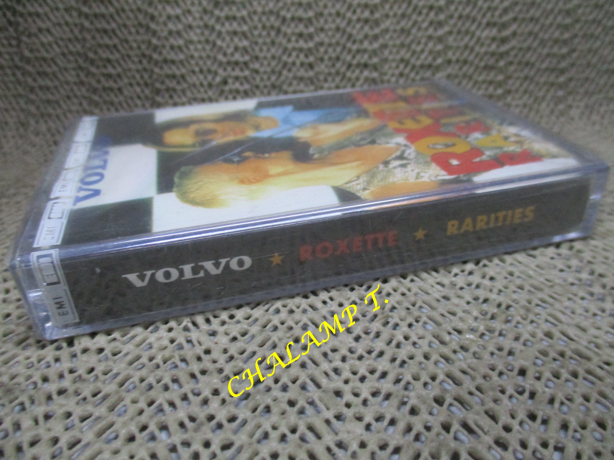 เทปเพลงสากล ROXETTE RARITIES ซีลมือ1 กล่องร้าว