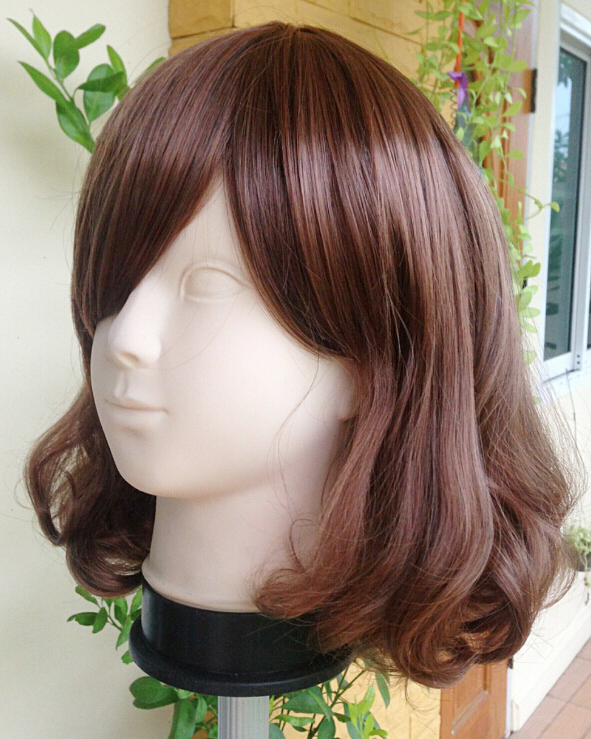 C1135 วิกผมสั้นม้าปัด ทรงปลายสวอล ทรงเป๊ะ