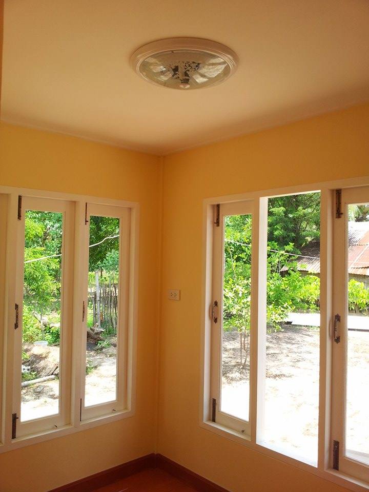 บ้านน็อคดาวน์ : บ้านโมบาย ทรงจั่ว ขนาด 3*6 เมตร ระเบียง 1*3 เมตร (1 ห้องนอน 1 ห้องน้ำ)