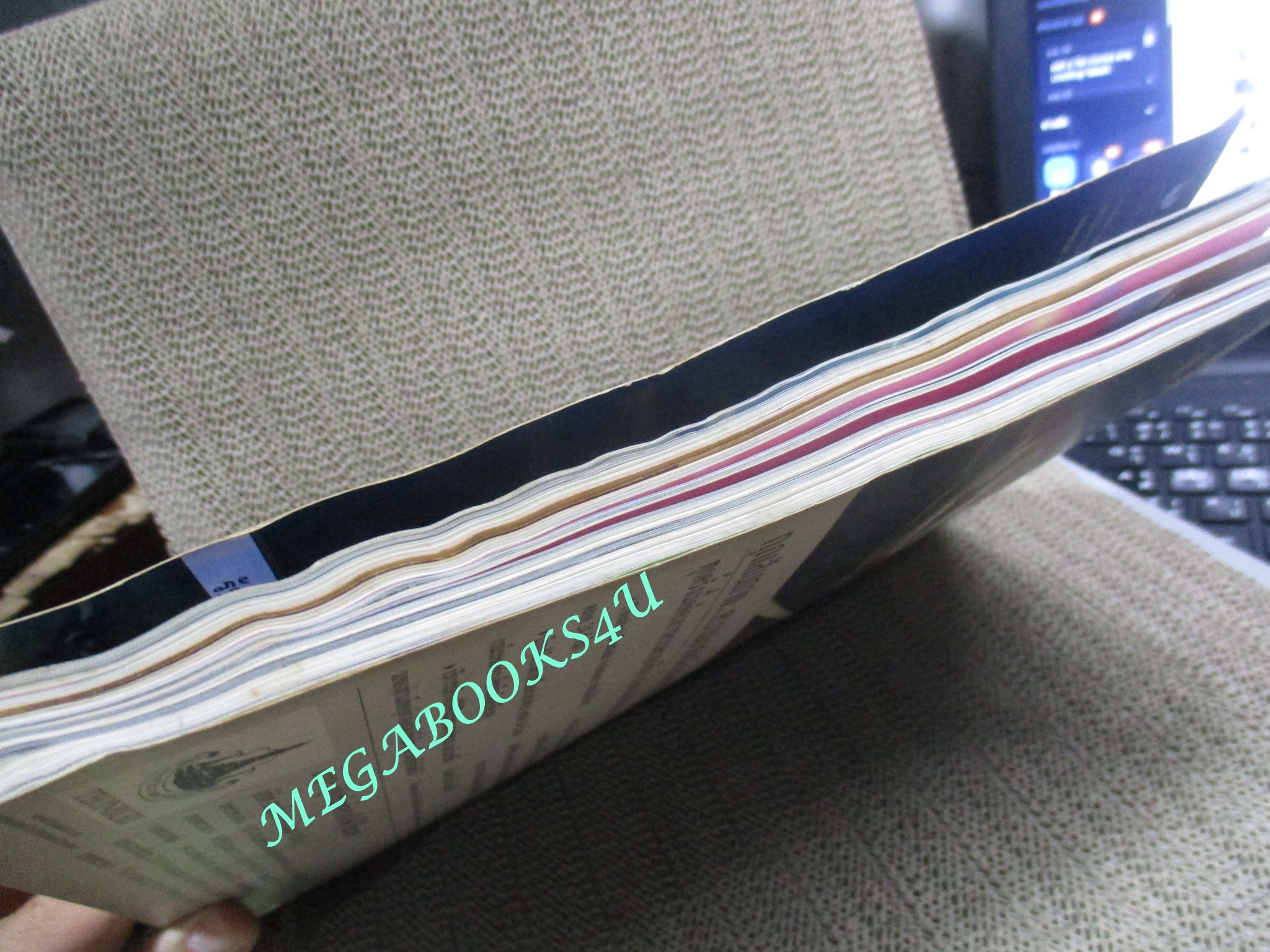 นิตยสารสารคดี ฉบับที่220 ปี2546 ชาวมอแกน ลิงจมูกยาว ตำหนิ หนังสือเป็นคลื่น พองน้ำ เปิดอ่านได้ไม่ติดขัด