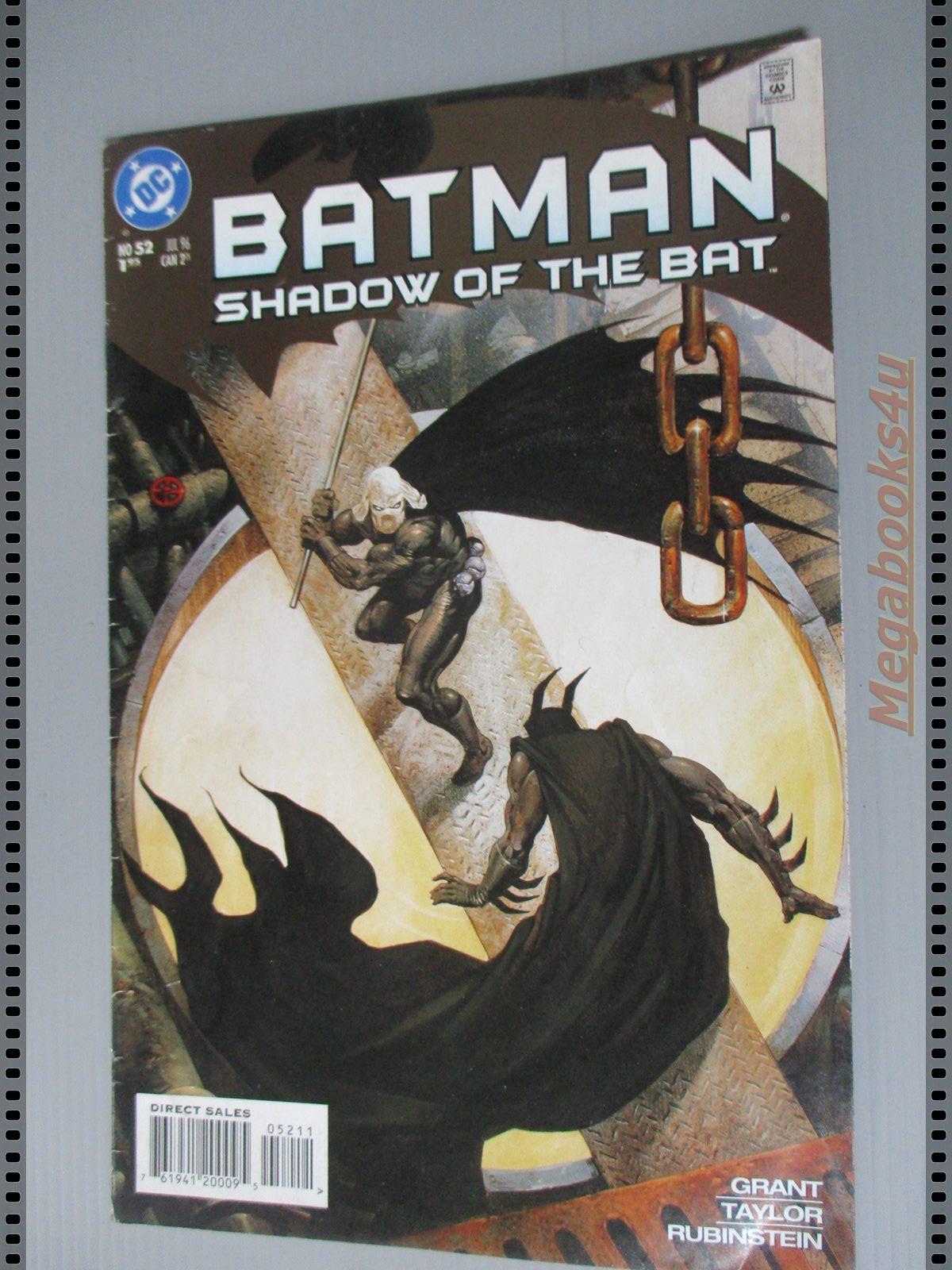 การ์ตูน DC comics การ์ตูนภาษาอังกฤษ แบทแมน BATMAN ฉบับที่ 52 ตอน SHADOW OF THE BAT ปี2538