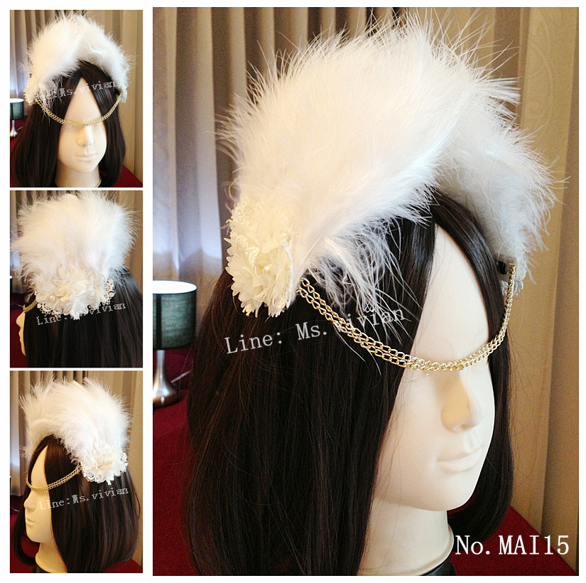 MAI15 มงกุฎขนฟู เเบบคาดหน้าผาก (งาน handmade)**สินค้ามีจำกัดในเเต่ละล๊อต**