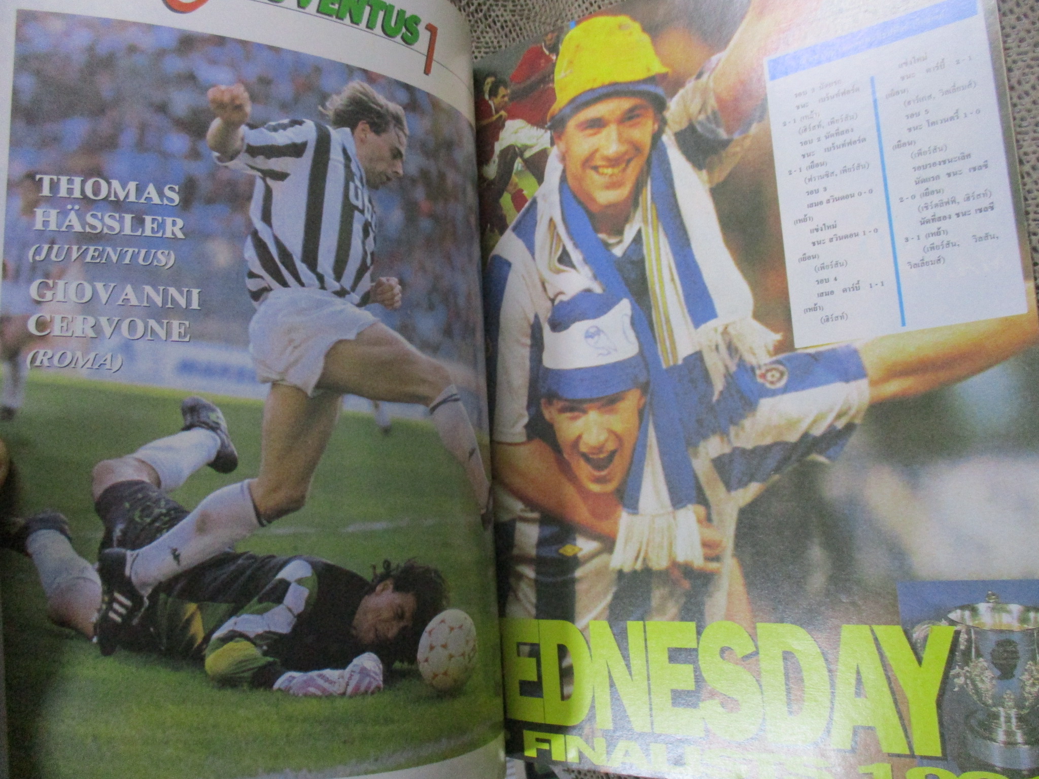 สตาร์ซอคเกอร์ ฉบับที่0702 ปี2534 แมนยูฯ รับถ้วย