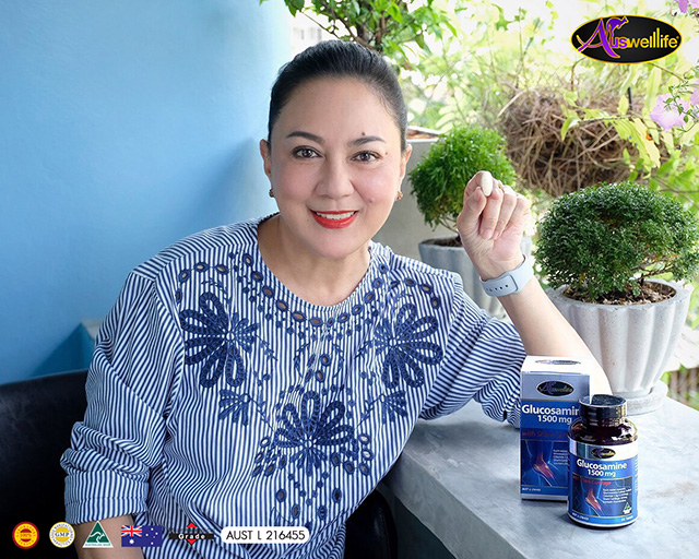 AuswellLife Glucosamine 1500 mg. ออสเวลไลฟ์ กลูโคซามีน วิตามินบำรุงกระดูกและข้อ