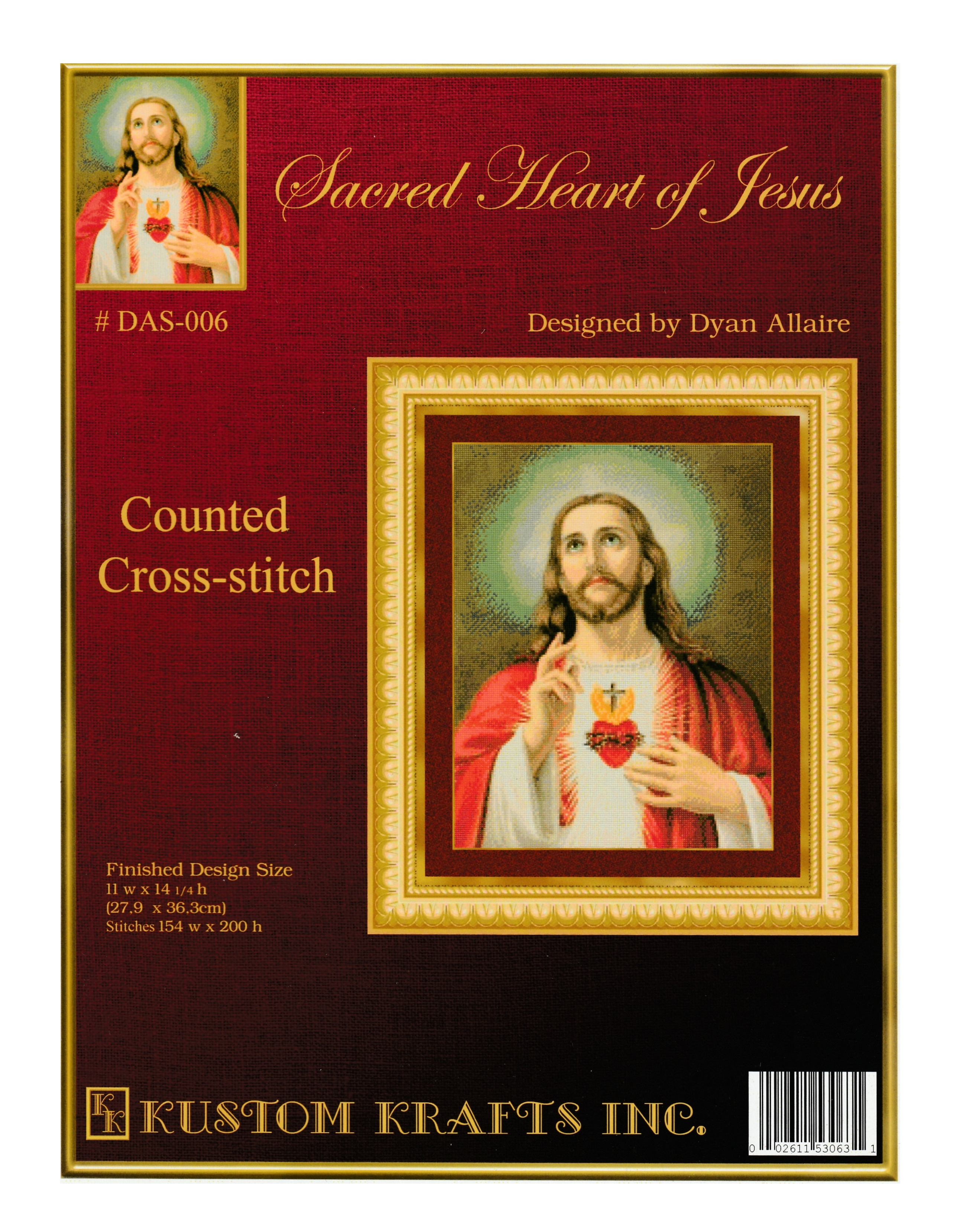 Kustom Krafts ผังลาย Sacred Heart of Jesus