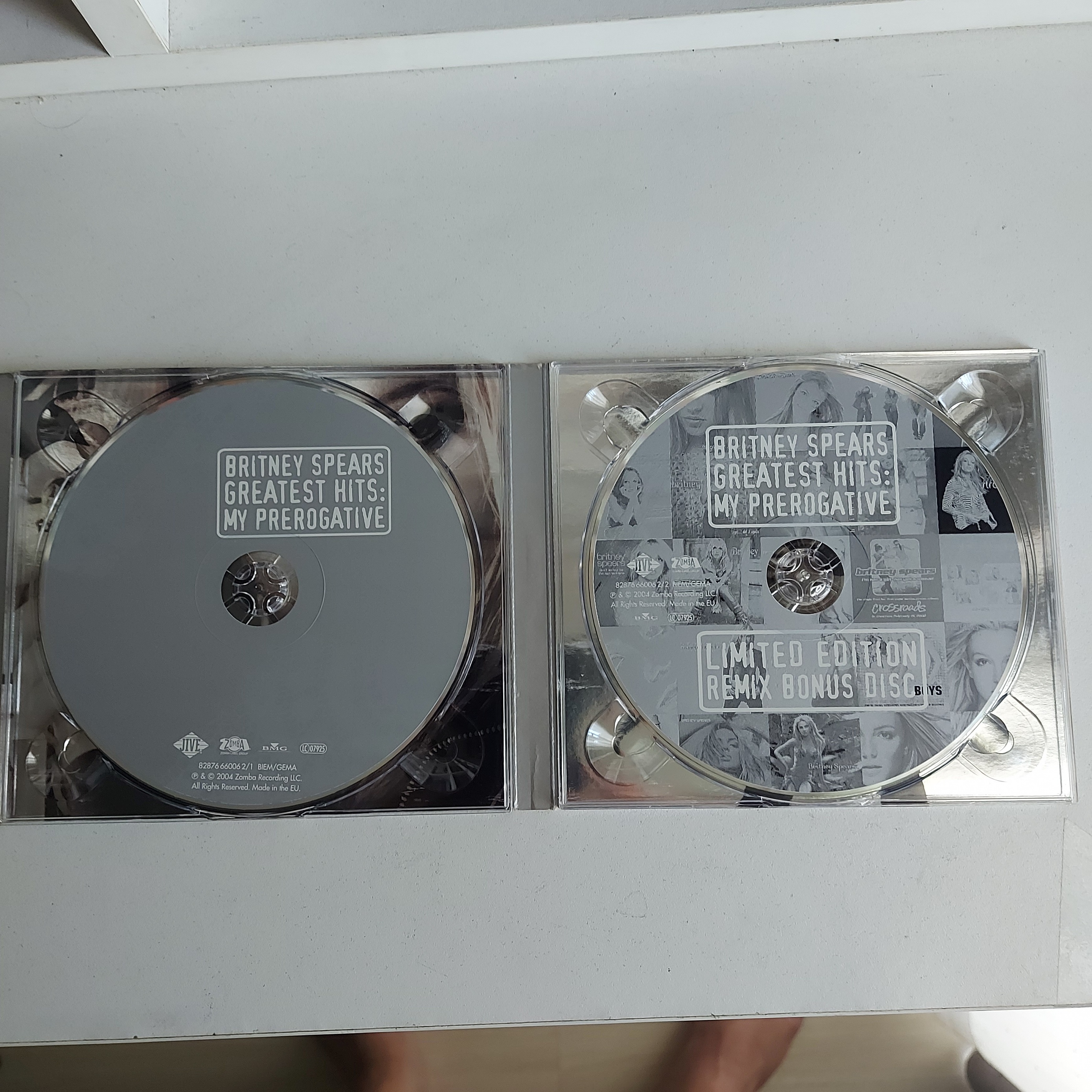 Used CD,Britney Spears - Greatest Hits My Prerogative(Limited Edition)(2CD) (A+)(2004)(EU)