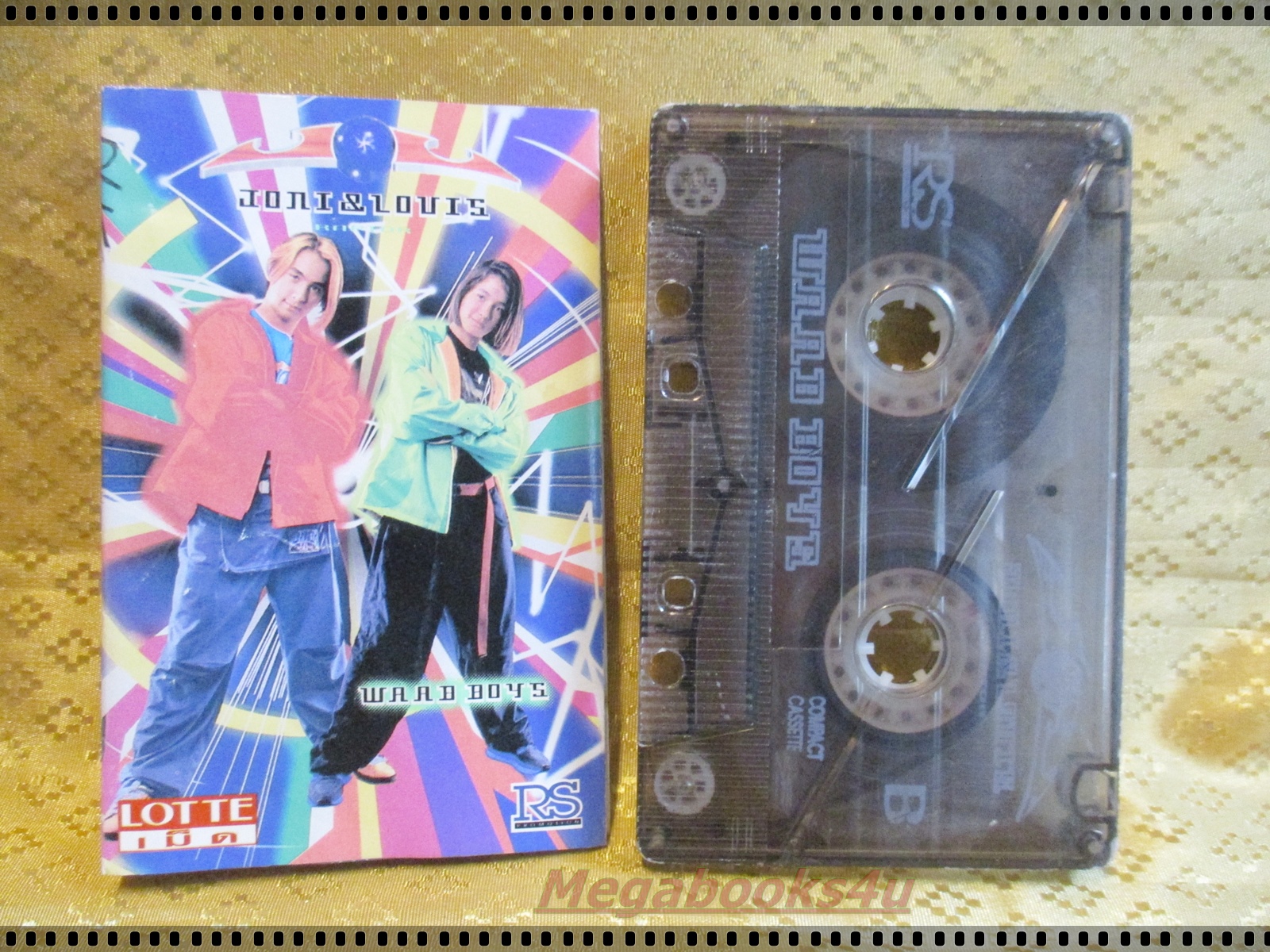 เทปเพลงไทยสากล RAPTOR แร๊พเตอร์ JONI LOUIS อัลบั้ม WAAB BOY'S