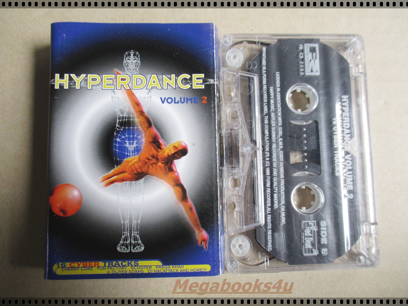 ขายเทปเพลงสากลเก่า HYPERDANCE VOLUME 2