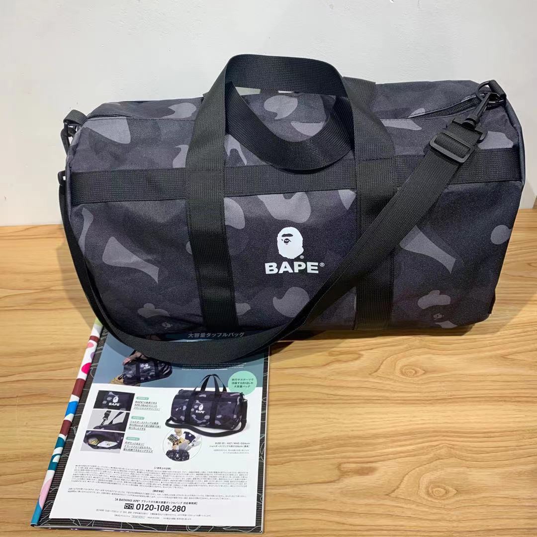 🟢พร้อมส่ง A BATHING APE(R) 2022 SPRING COLLECTION กระเป๋าเดินทาง พร้อมกับสายสะพายไหล่
