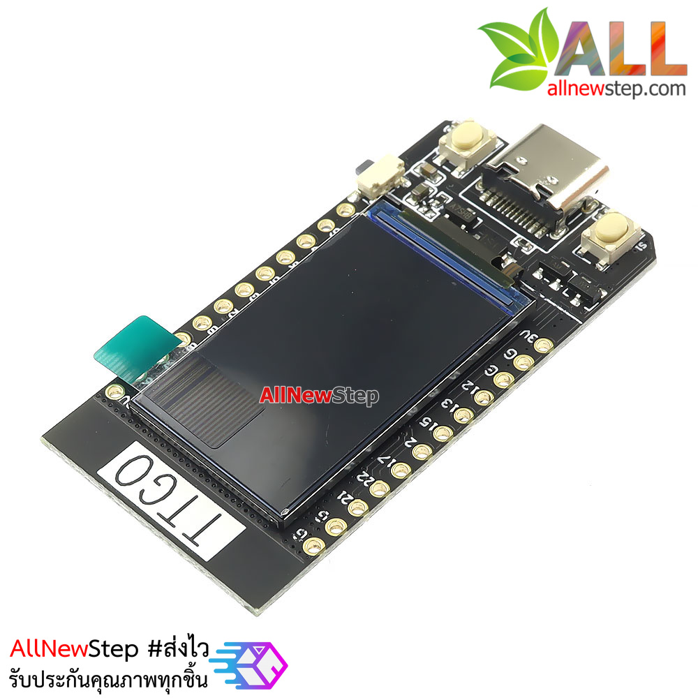 ESP32 พร้อมจอในตัว TTGO T-Display ESP32 WiFi Bluetooth module 1.14 inch LCD display development board