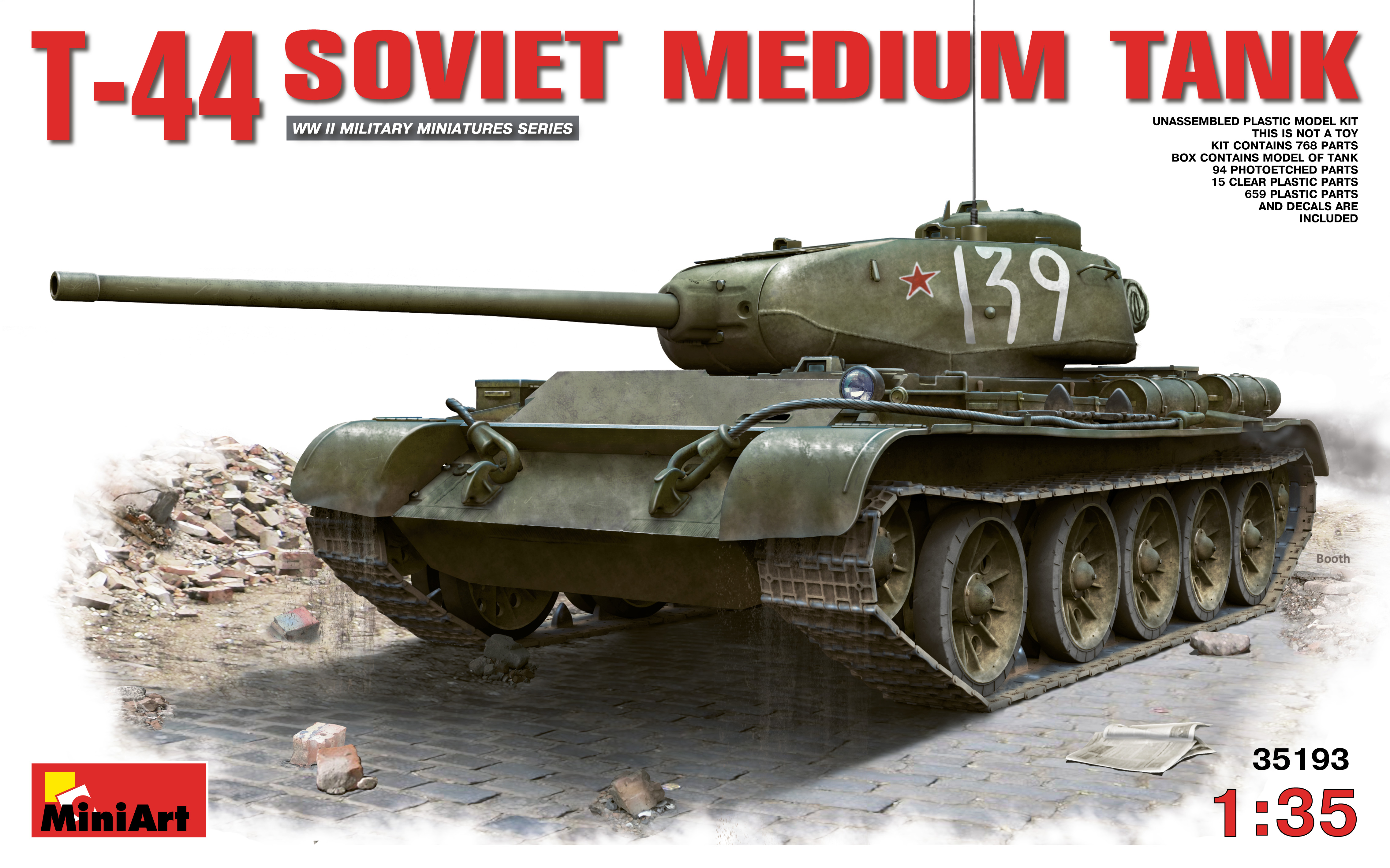 1/35 T-44 SOVIET MEDIUM TANK