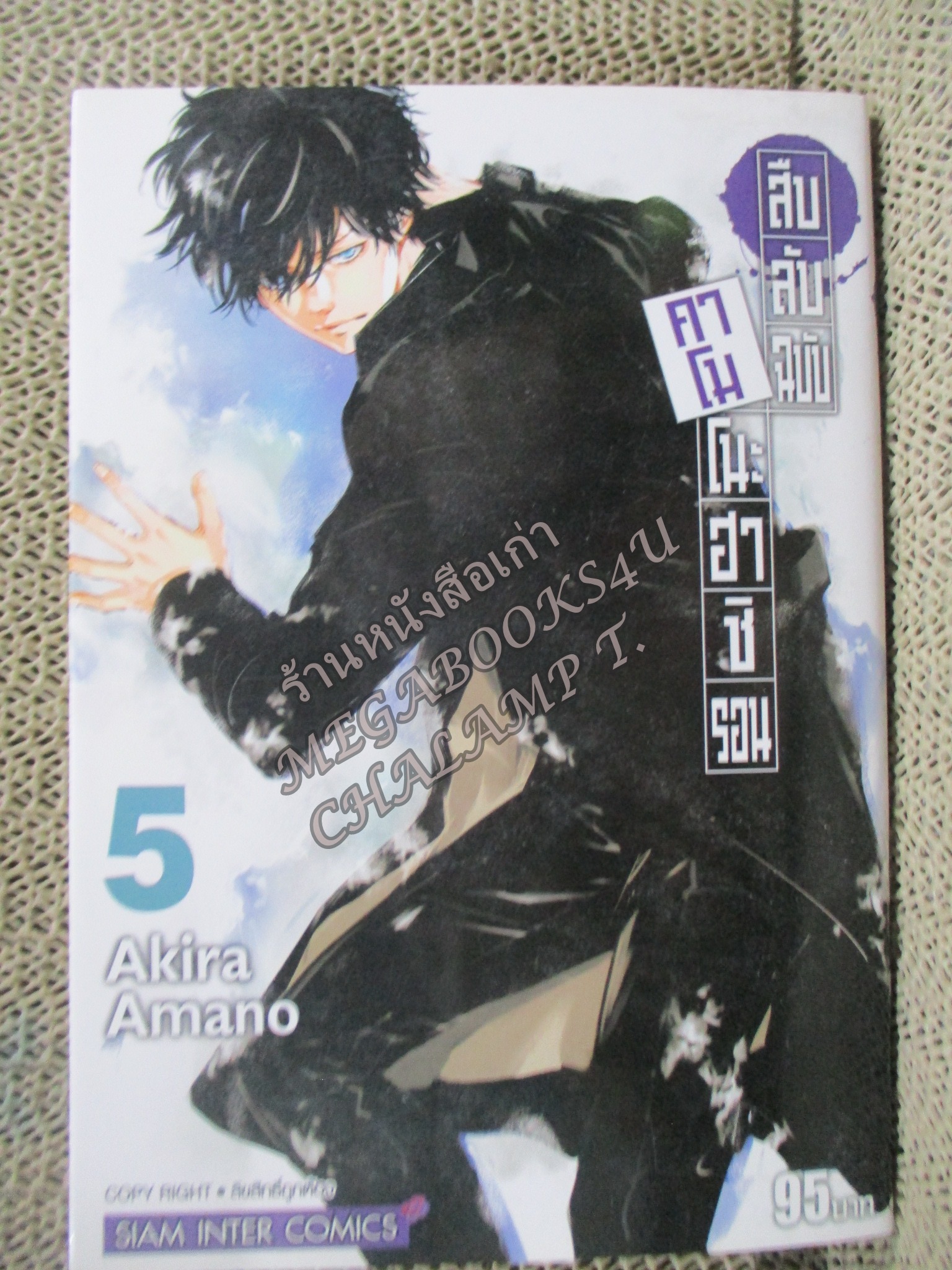 สืบลับฉบับคาโมโนะฮาชิ รอน เล่มที่05 โดย AKIRA AMANO / สภาพดี /