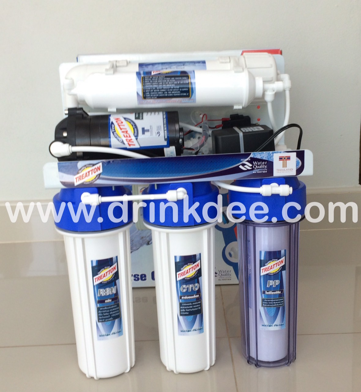 เครื่องกรองน้ำ RO 50 GPD TREATTON