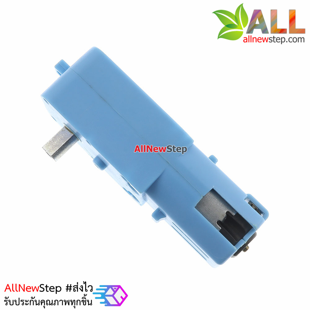 มอเตอร์ 3-6V เกียร์มอเตอร์เฟืองโลหะ 1 แกน ทดรอบ 1:90