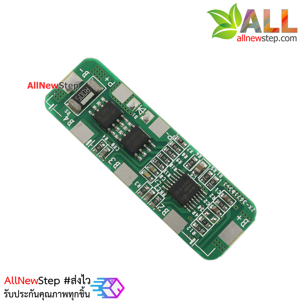 4-Series 18650 Lithium Battery Protection Module 14.8V 16.8V (max. Working Current 3A and max. Transient Current 6A)