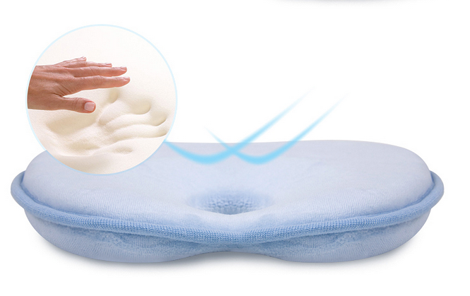หมอนหลุมBaby pillow หมอนหัวทุย หมอนรองศรีษะเด็กไม่ให้แบนBobkids