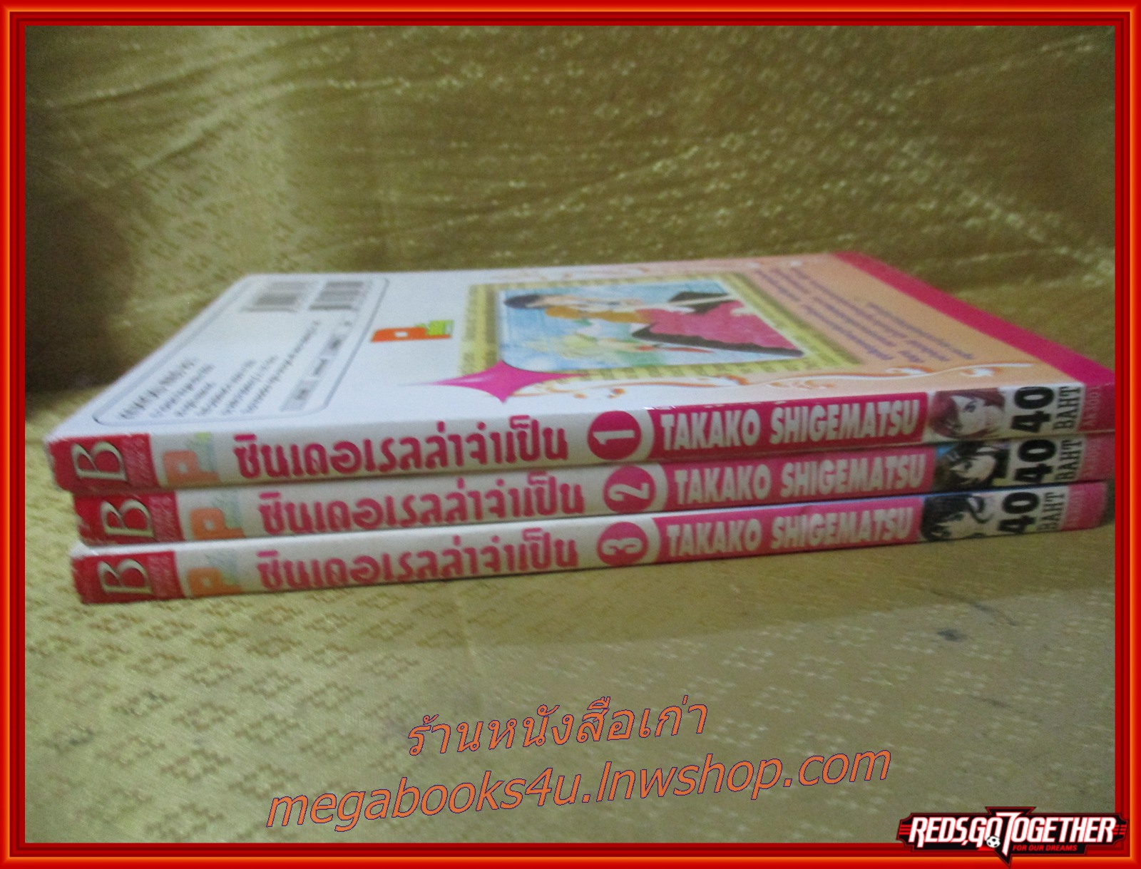 การ์ตูุนบ้าน ซินเดอเรลล่าจำเป็นเล่ม1-3 ไม่ครบชุด (ครบชุด9เล่มจบ)โดยTAKAKO SHIGEMATSU สนพ.บงกช