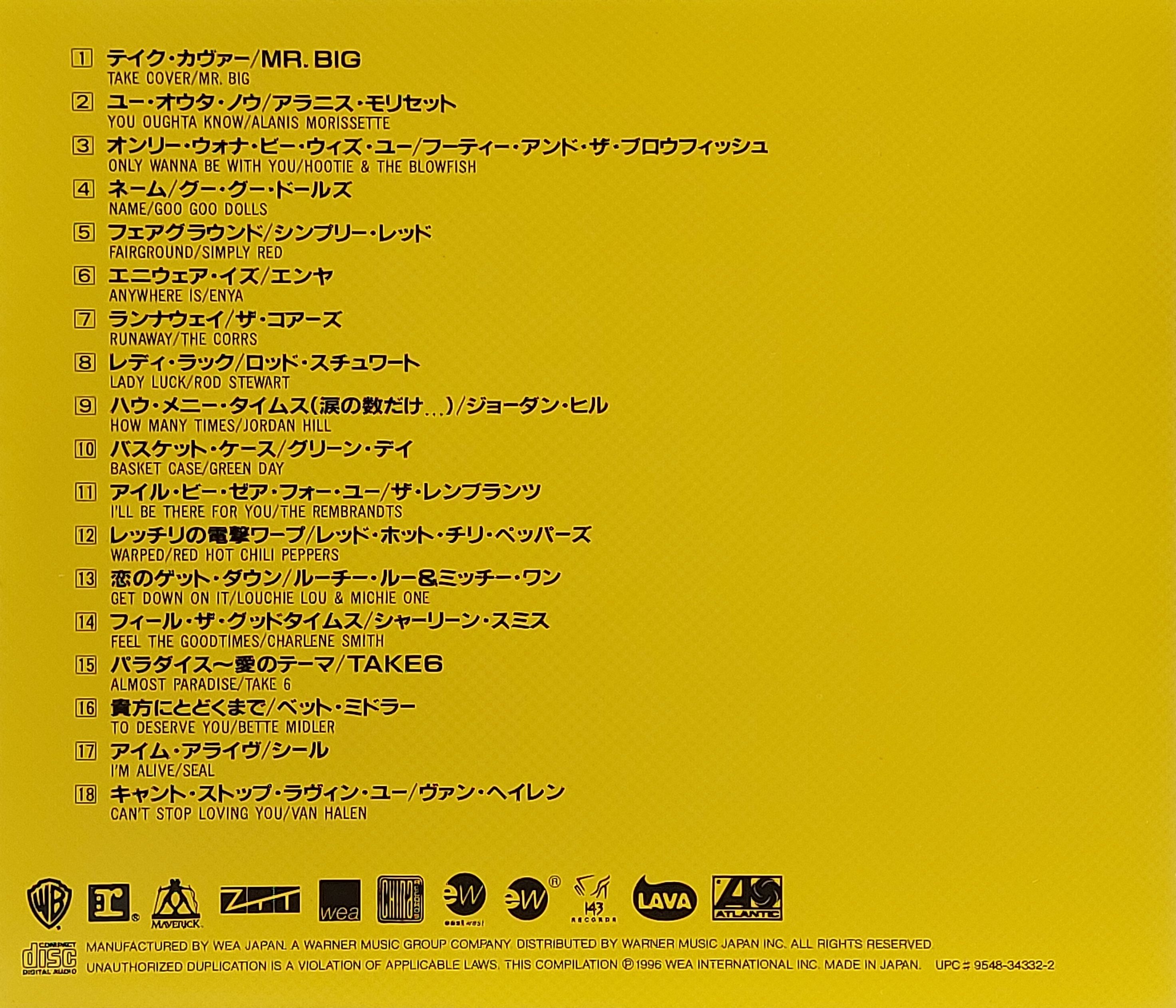 Used CD,Hits 3 (A)(Various Artists)(1996)(Japan)