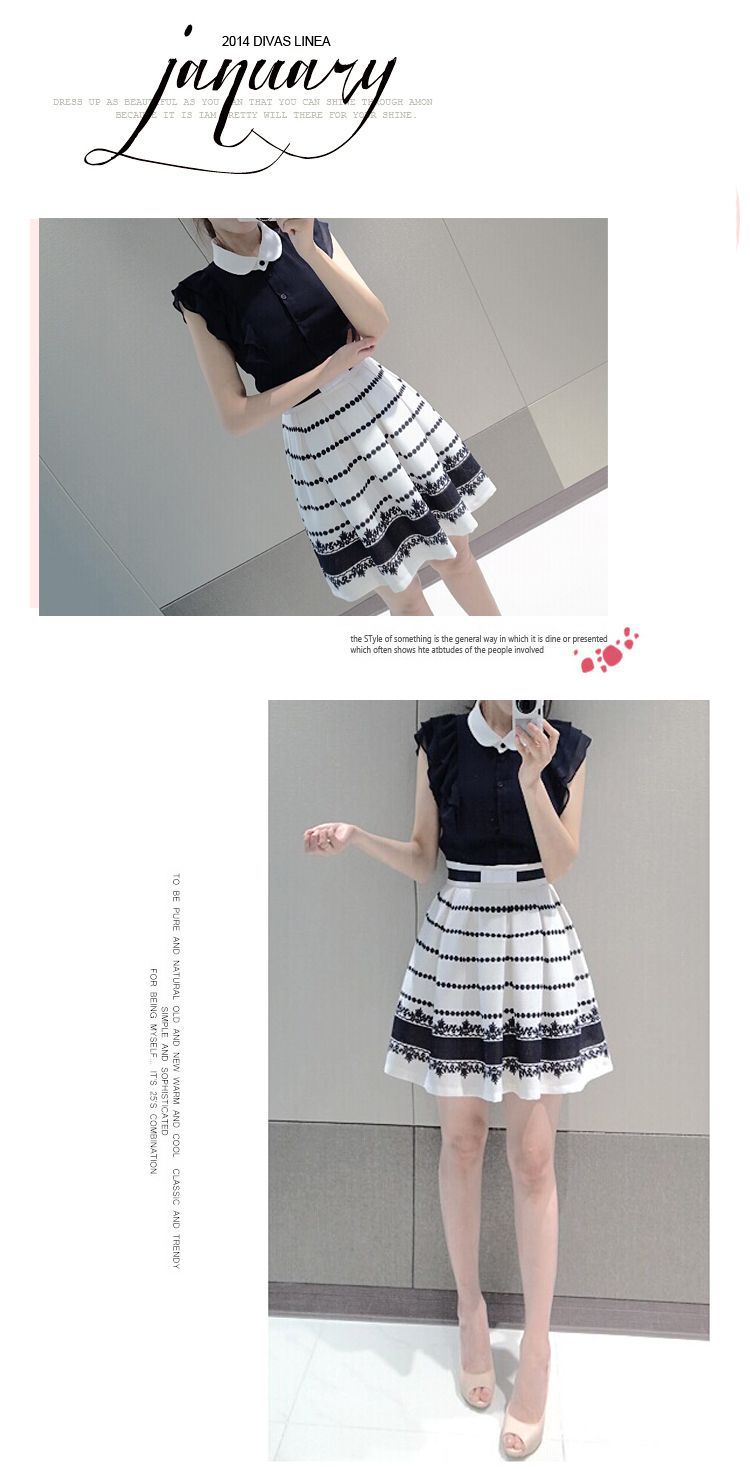 ***หมดค่ะ***เดรสตัวเสื้อผ้าพื้นคอปกติดกระดุมหน้าแขนสั้นต่อด้วยกระโปรงผ้าพิมพ์ลายมีซับในสวยเหมือนแบบค่ะ