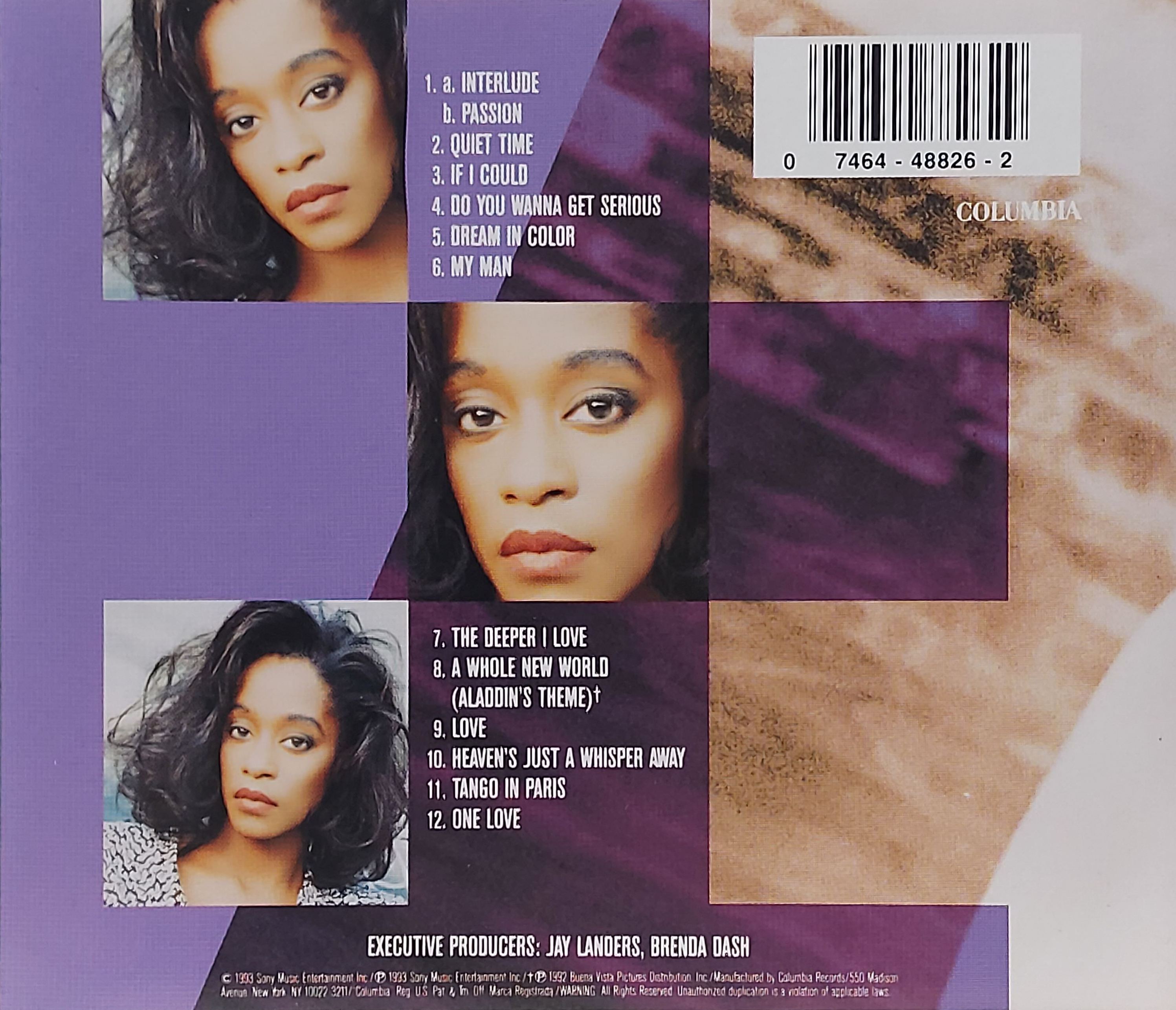 Used CD,Regina Belle - Passion (B)(1993)