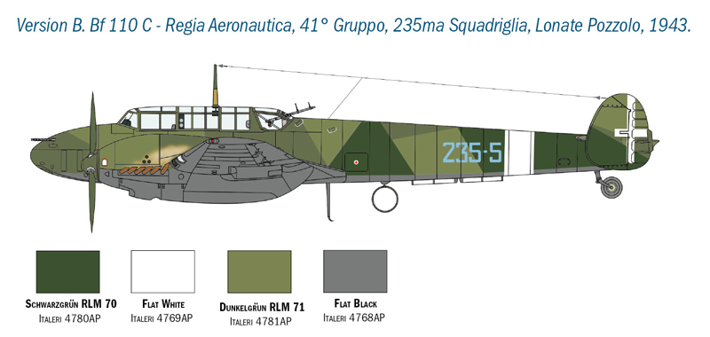 1/48 Bf 110 C/D