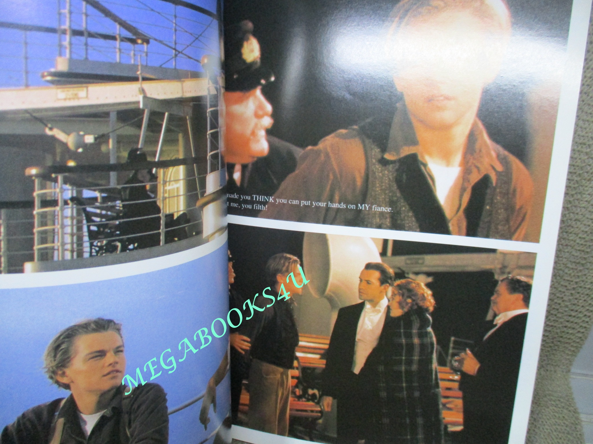 หนังสือ TITANIC FILM STORY ภาพสีทั้งเล่ม