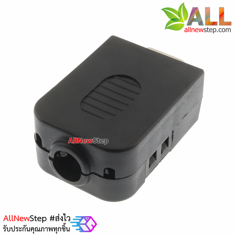 DB9 cable adapter with housing 485 plug rs232 COM adapter terminal หัวแปลง DB9 ตัวเมีย